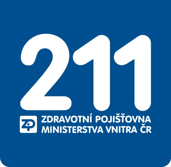 Logo zdravotní pojišťovny ministerstva vnitra ČR